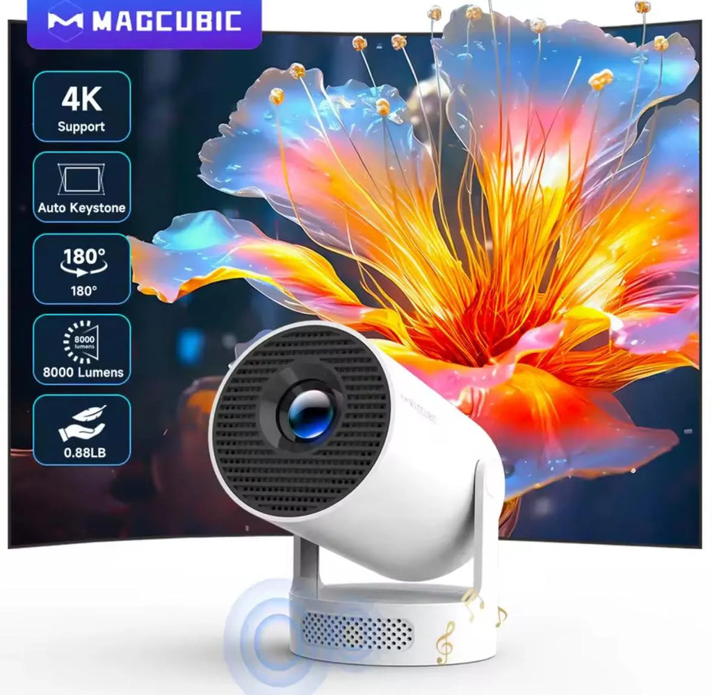 Cinematic Projector Portable Home Theater